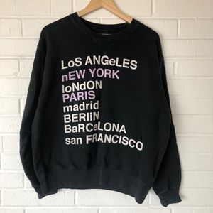 Anine Bing City Sweatshirt
